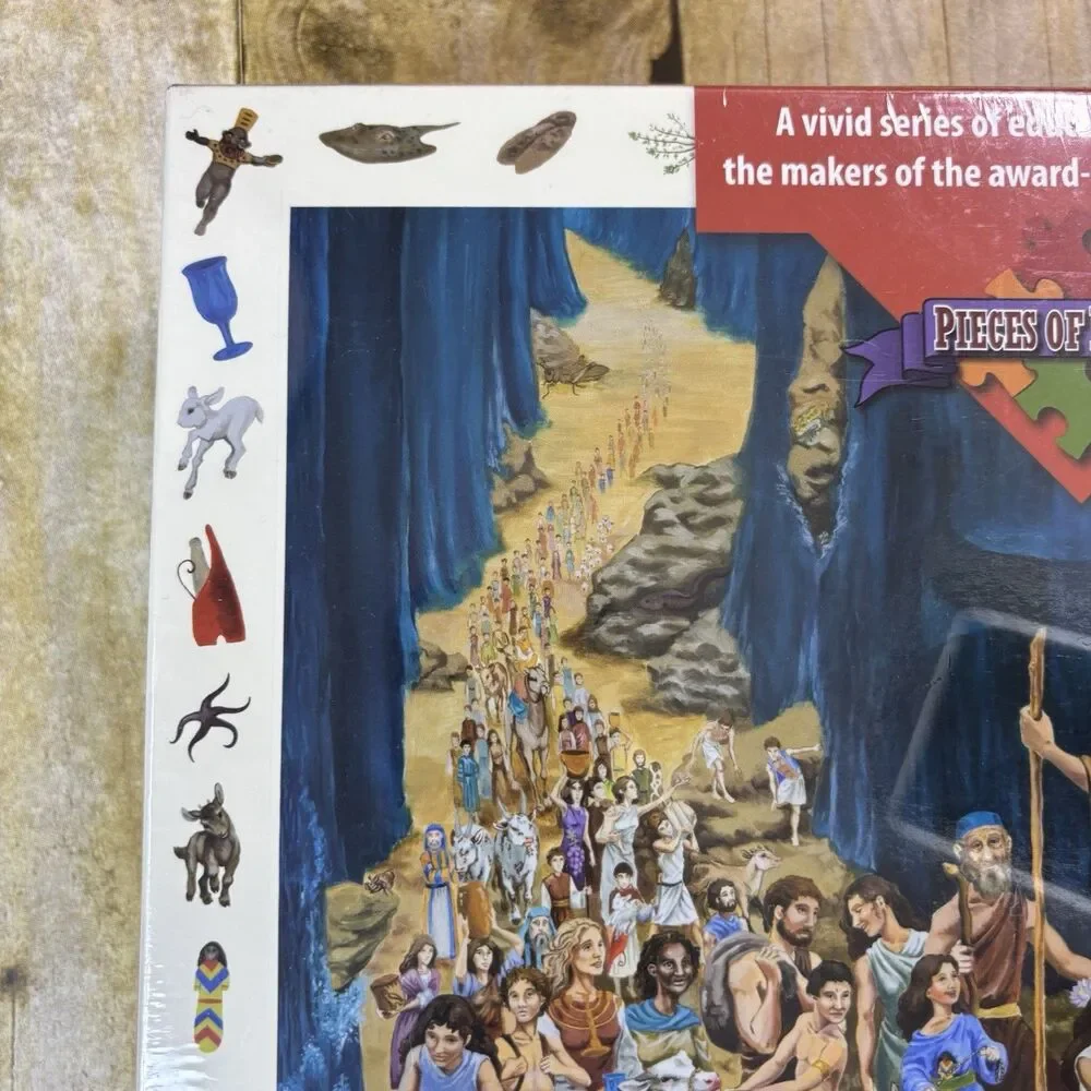 Moses Find It Puzzle 300 Pieces On Dry Ground Parting Sea New Sealed